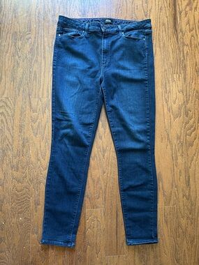 PAIGE Women's Deep Indigo Skinny Jeans